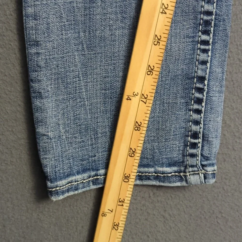 BKE Jeans Men's 29x32 Fits 28x30 Blue Alec Straight Leg Denim